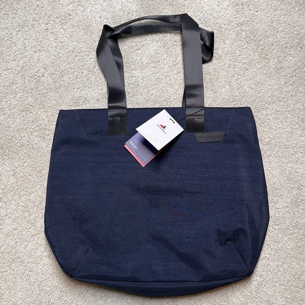 NEW Alpaka Travel Tote Japan Edition Blue Orange Axoflux 400D Shoulder Bag w Tag - Picture 2 of 15
